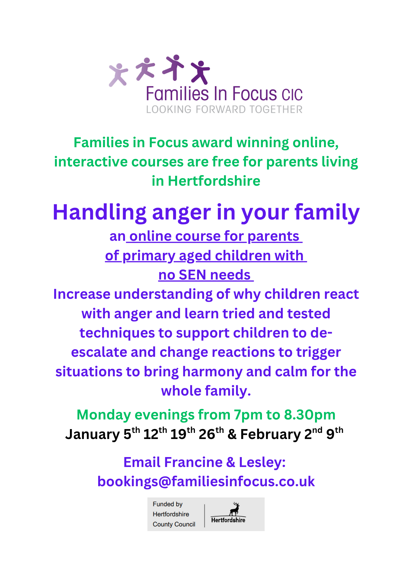 Families in Focus Handling anger in your family January 2026